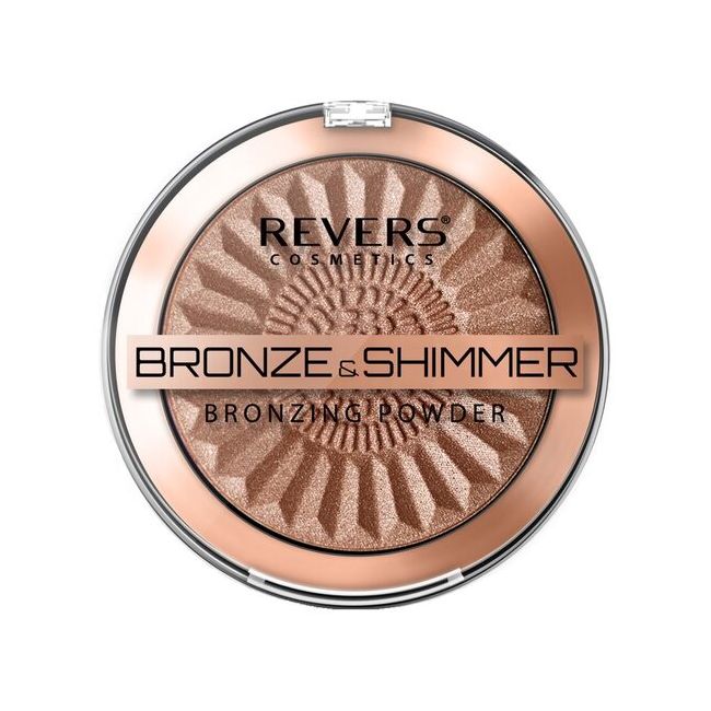 Pudra bronzanta, Bronze and Shimmer, Revers, 9g,  4