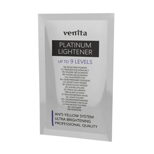 Pudra decoloranta pentru uz profesional Blond Platinat, Venita, 40g