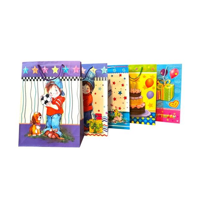 Pungi de cadou pentru copii, XL, set de 12 buc