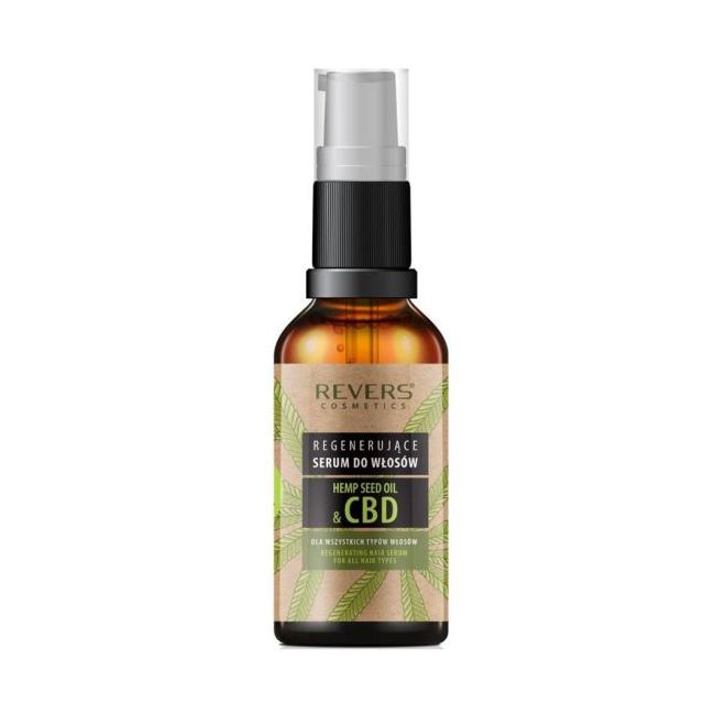 Ser pentru par, regenerant, CBD, Revers, 50ml
