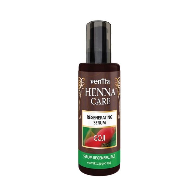 Ser pentru par regenerant, Henna Care, Venita, cu extract de goji, 50ml