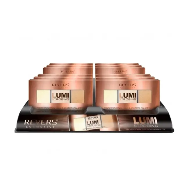 Set 12 bucati Paleta iluminator Lumi Strobing Professional, Revers, 12,5 g