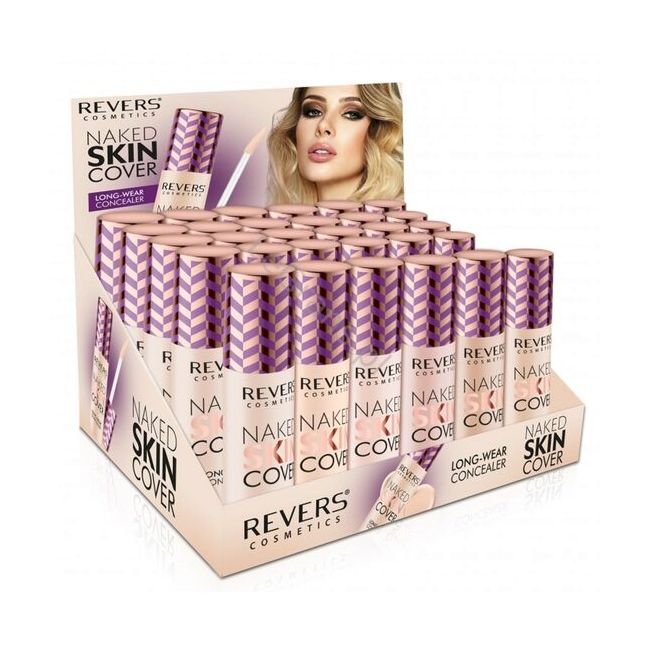 Set 24 bucati Corector lichid Naked Skin Cover, Revers 5,5 g