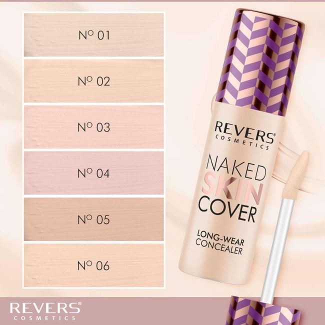 Set 24 bucati Corector lichid Naked Skin Cover, Revers 5,5 g