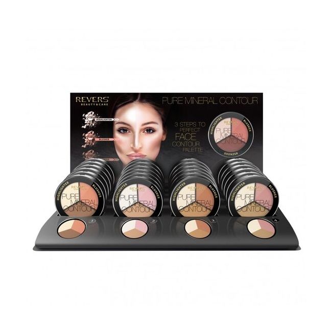 Set 24 bucati Kit contur Pure Mineral, Revers, 7,5g
