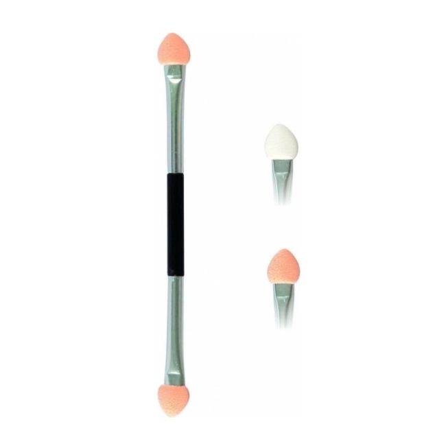 Set 3 bucati Aplicator dublu pentru fard de pleoape, Top Choice