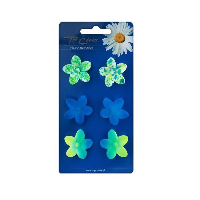 Set 6 bucati Clestisori de par, pentru copii, Top Choice TC24788