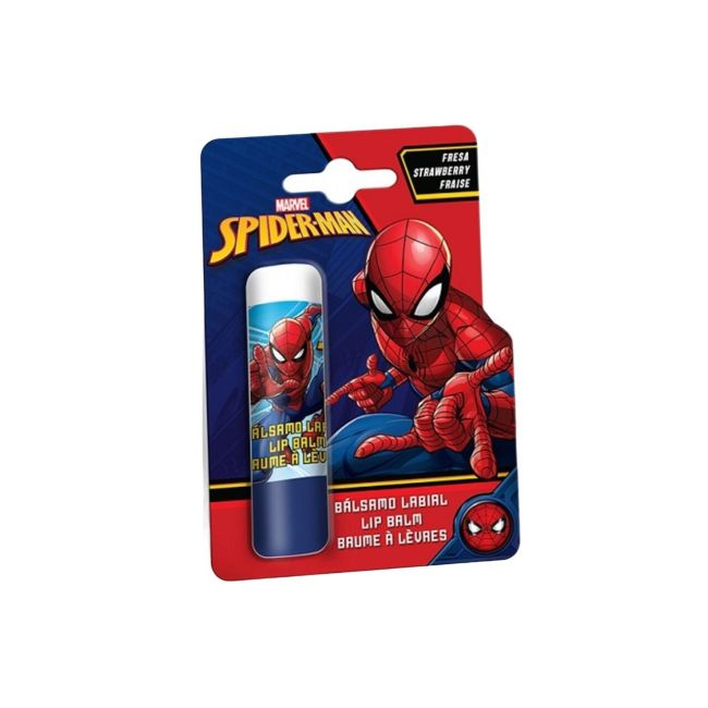 Set Spiderman, cu Spumant de baie si Sampon 475ml si balsam de buze, in borseta cool, Baieti