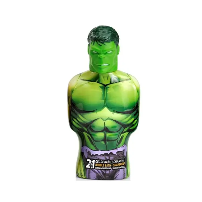 Spumant de baie si sampon, figurina 3D, Avengers, Hulk, 350ml