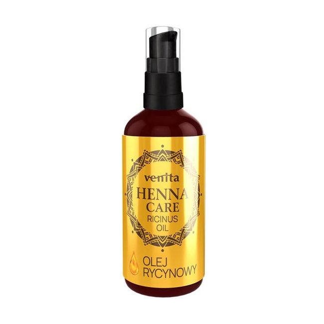Ulei de ricin, pentru par, piele si unghii, Henna Care, Venita, 50ml