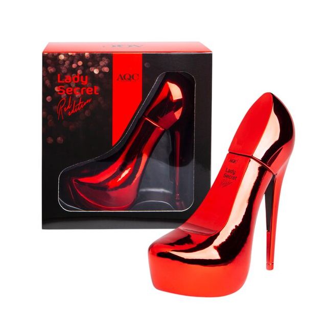 Apa de parfum pentru femei, Lady Secret Red Edition, Aquarius Fragrances, 100ml