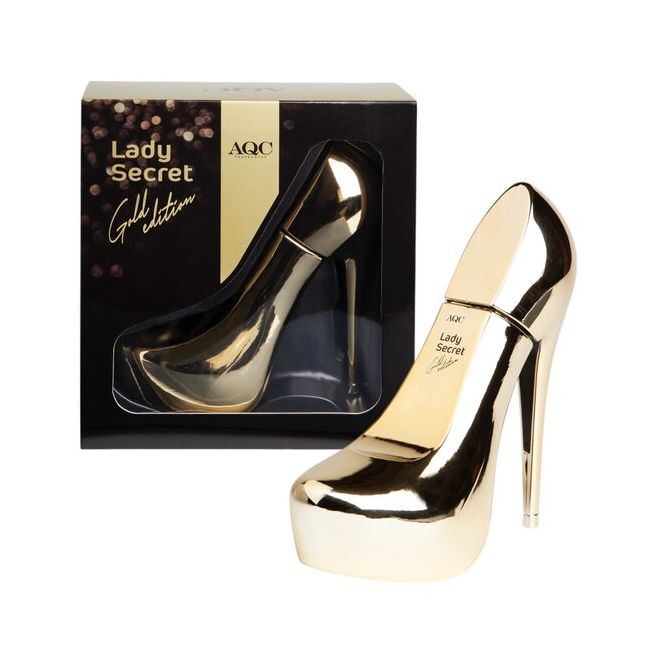 Apa de parfum pentru femei Lady Secret Gold, Aquarius Fragrances, 100ml