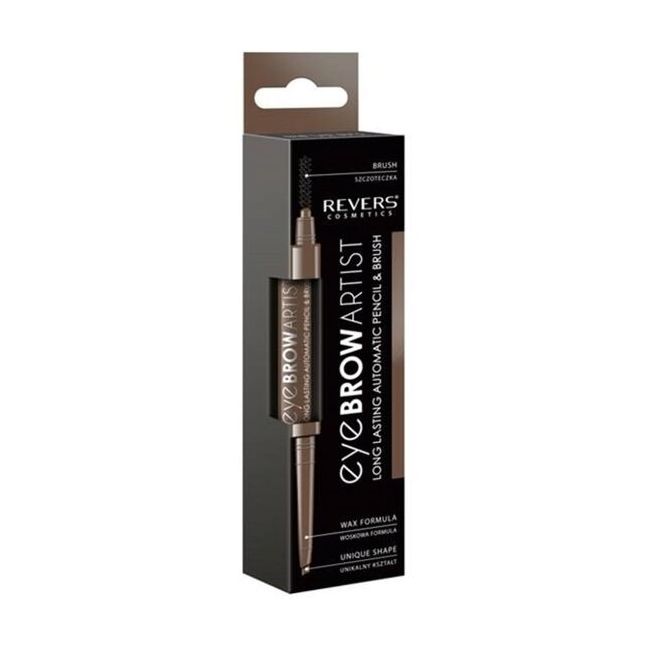 Contur sprancene automat, tip marker, cu pensula speciala, Eye Brow Artist, Revers, taupe