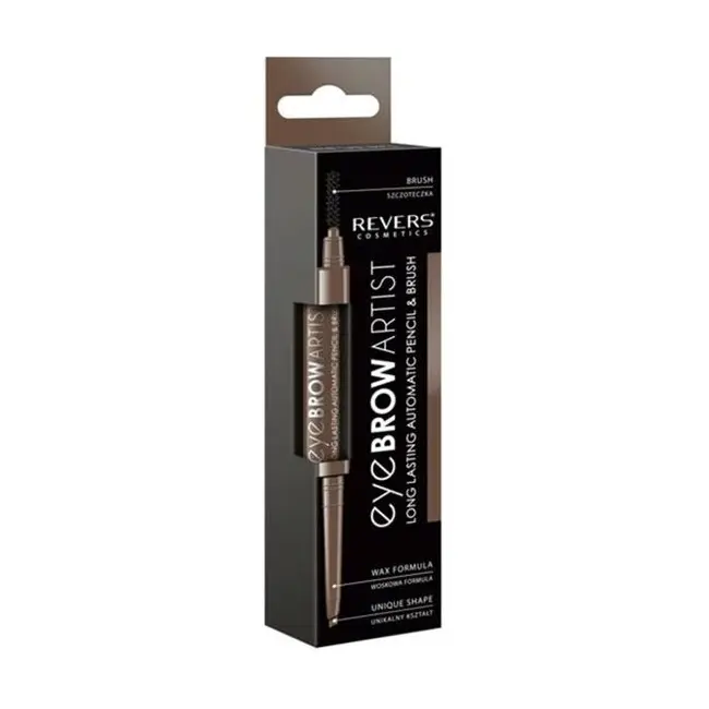 Contur sprancene automat, tip marker, cu pensula speciala, Eye Brow Artist, Revers, taupe