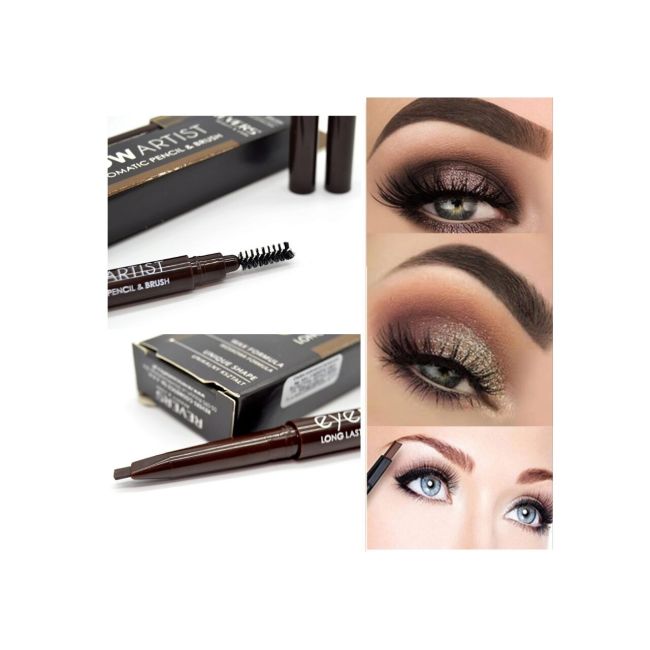 Contur sprancene automat, tip marker, cu pensula speciala, Eye Brow Artist, Revers, taupe