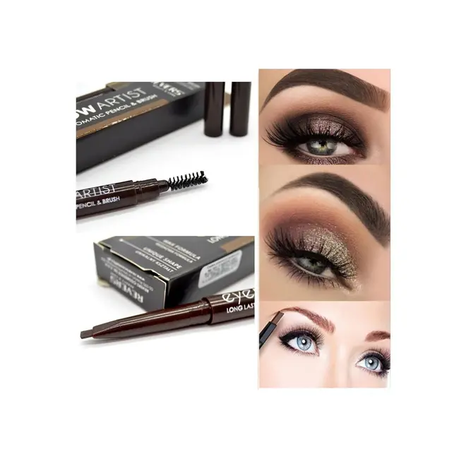 Contur sprancene automat, tip marker, cu pensula speciala, Eye Brow Artist, Revers, taupe