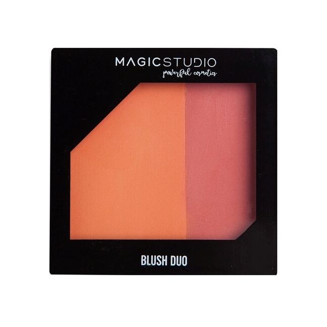 Fard de obraz Duo, Pocket Colors, Magic Studio, Intense Peach, 10 g