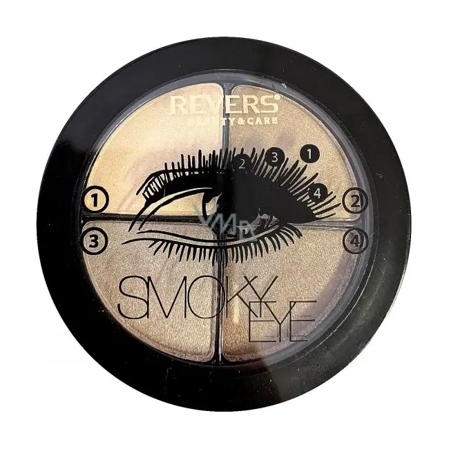Fard de pleoape 4 culori Smoky Eye Revers 16P, 8 g