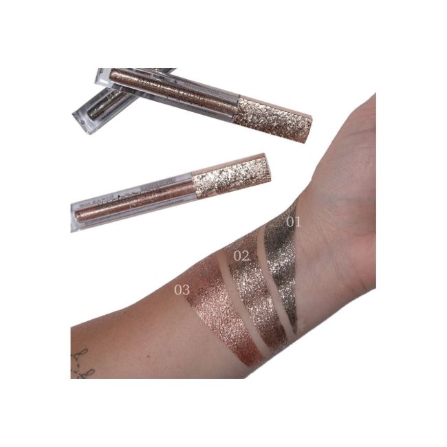 Fard de pleoape Lichid Glitter, Gold, Magic Studio