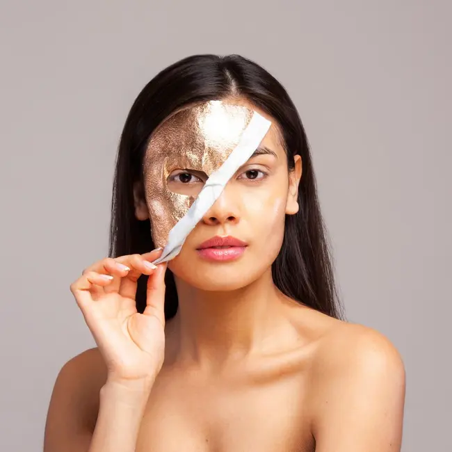 Masca pentru fata anti-rid Rose Gold IDC Institute 3432, 22 g