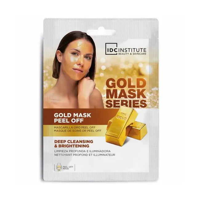 Masca pentru fata peel-off cu efect de stralucire si anti-imbatranire Gold collagen  IDC Institute 3430, 15 g