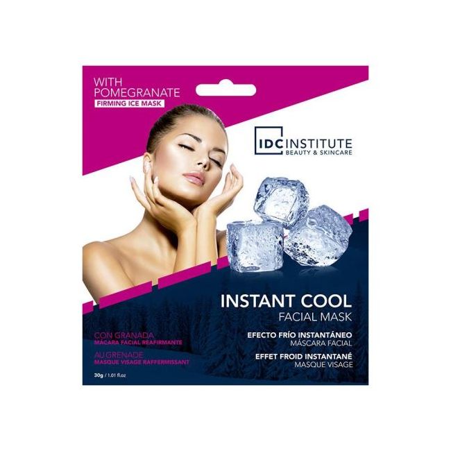 Masca pentru fata racoritoare cu rodie Instant Cool IDC Institute 3402, 30 g