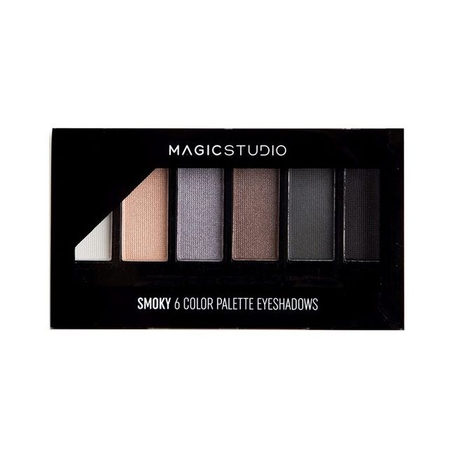 Paleta Farduri Pocket Colors, 6 culori,  Nr.3 Smoky,  Ref 30770, Magic Studio