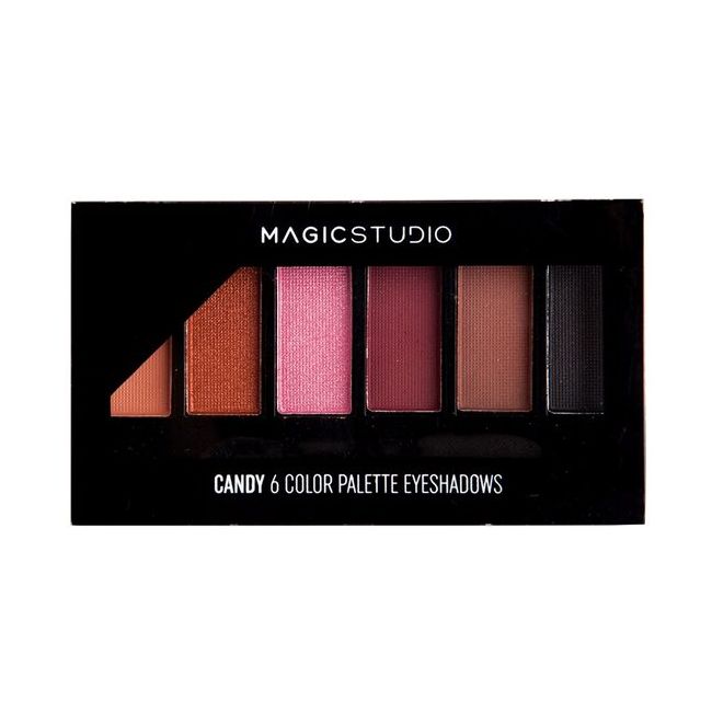 Paleta Farduri Pocket Colors, 6culori,  Nr.1 Candy,  Ref 30770, Magic Studio
