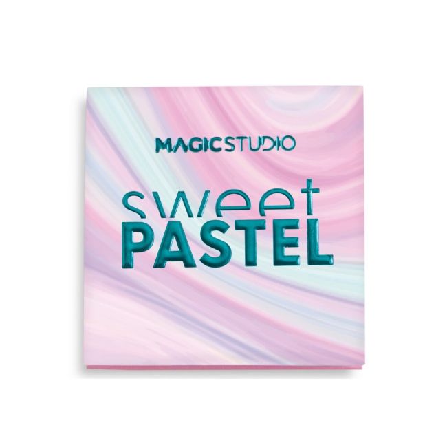 Paleta fard de pleoape Sweet Pastel, 9 Culori, Magic Studio