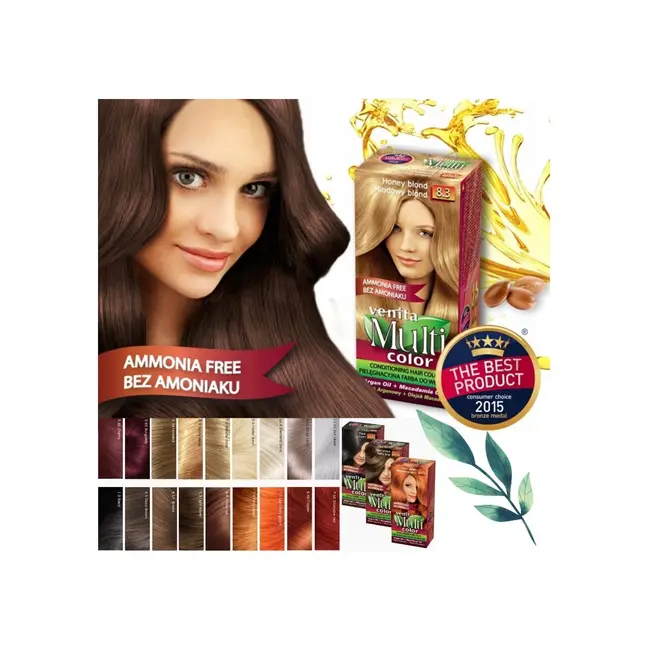 Paletar de culori vopsea de par Multicolor, Venita