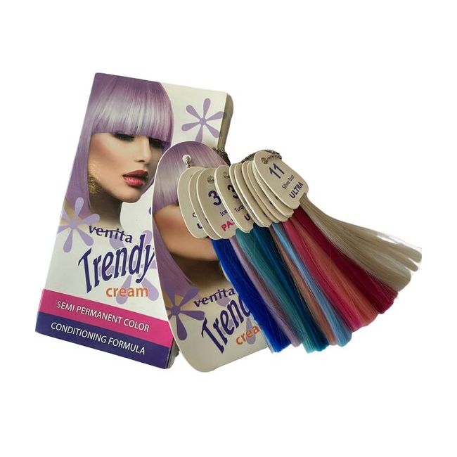 Paletar de culori vopsea de par Trendy Cream, Venita
