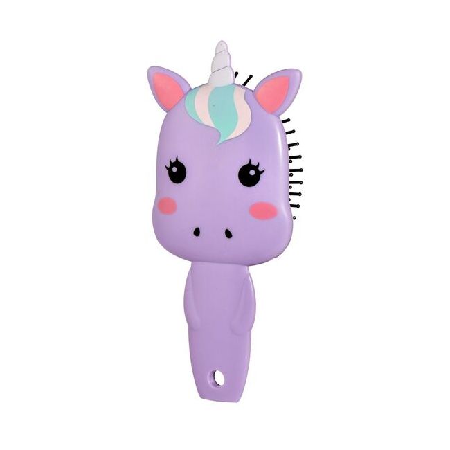 Perie de par pentru copii mov Sweet Dreams Unicorn Martinelia 3014w