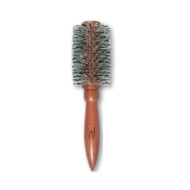 Perie pentru coafat, profesionala, Exclusive, Top Choice, 62773, par mixt, maner din lemn