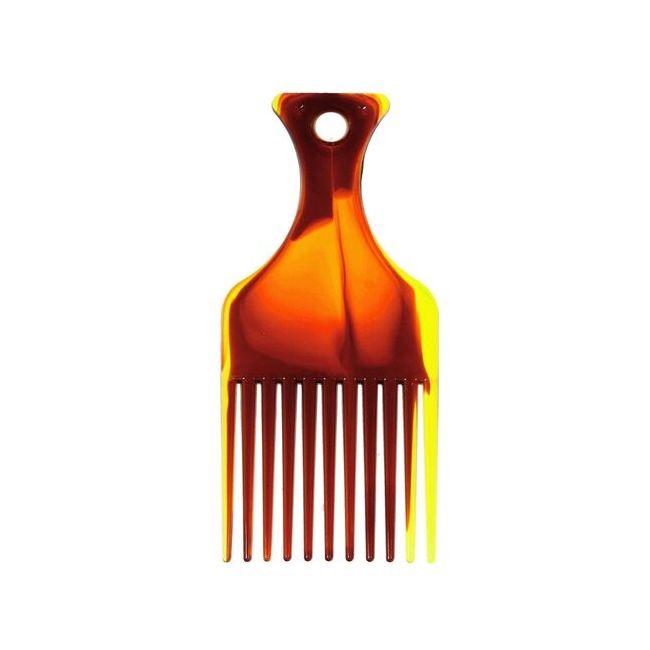 Pieptan Afro S Chihlimbar, pentru par ondulat, Top Choice