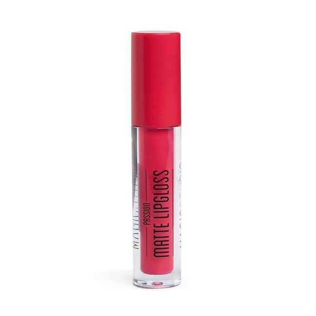 Ruj Lichid rezistent la apa, Matte Passion, Nr. 02, Pink, Magic Studio