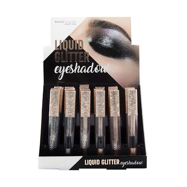 Set 24 bucati Fard de pleoape Lichid Glitter, Magic Studio MS60724