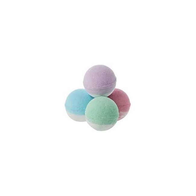 Set 4 bile de baie Pure Energy Multicolor IDC Institute 70 g