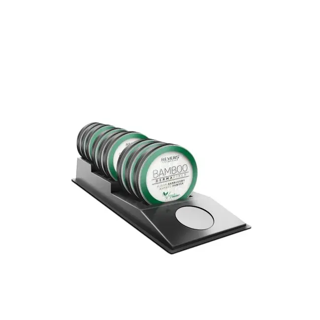 Set 9 bucati Pudra matifianta vegana Bamboo Derma Fixer Revers 10 g