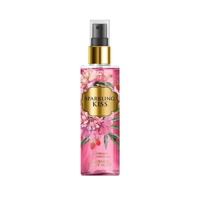 Spray de corp Lotus Pure Sensation Sparkling kiss -champagne & strawberries Revers 210ml