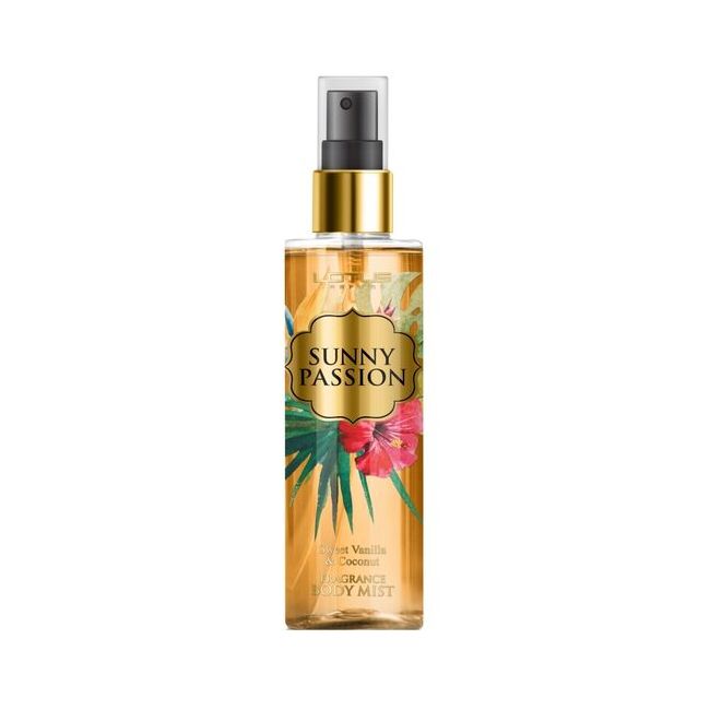 Spray de corp Lotus Pure Sensation Sunny passion -sweet vanilla & coconut Revers 210ml