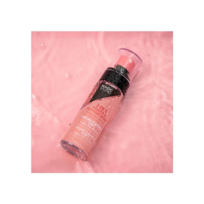 Spray pentru fixarea machiajului 3 In 1, Primer-Set-Refresh, Magic Studio