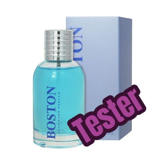 Tester - Apa de toaleta Cote d'Azur, Boston Blue, Barbati, 100ml