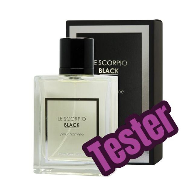 Tester - Apa de toaleta Cote d'Azur, Le Scorpio Black, Barbati, 100ml