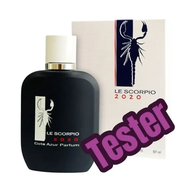 Tester - Apa de toaleta Cote d'Azur, Le Scorpio Men 2020, Barbati, 100ml