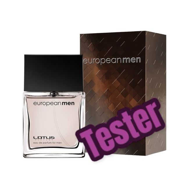 Tester Apa de parfum European Men, Revers, Barbati, 100ml