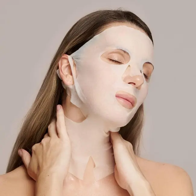 Tratament pentru fata in 2 etape, masca si ser, cu ulei de jojoba si colagen cu efect antirid IDC Institute 3404, 40 g