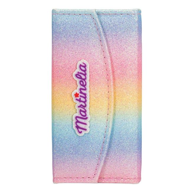 Trusa de machiaj tip portofel, Shimmer Paws, pentru fetite, Martinelia 30574