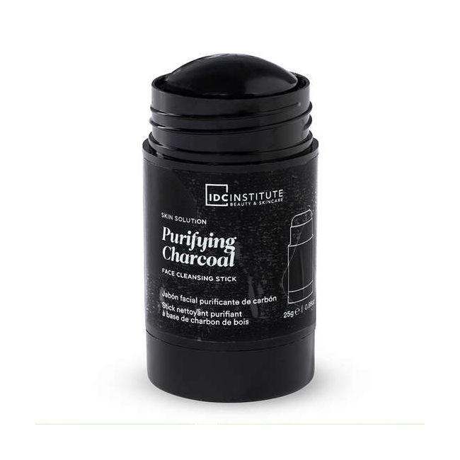 Baton facial demachiant cu carbune IDC Institute 42028, 25 g