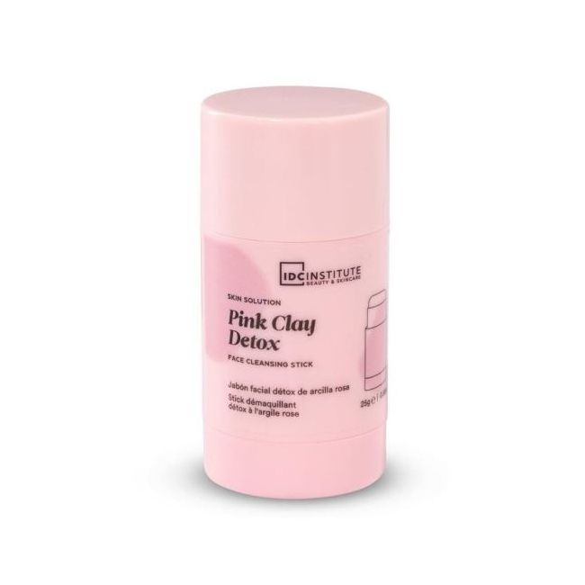Baton facial demachiant cu efect detox cu argila roz IDC Institute 42027, 25 g