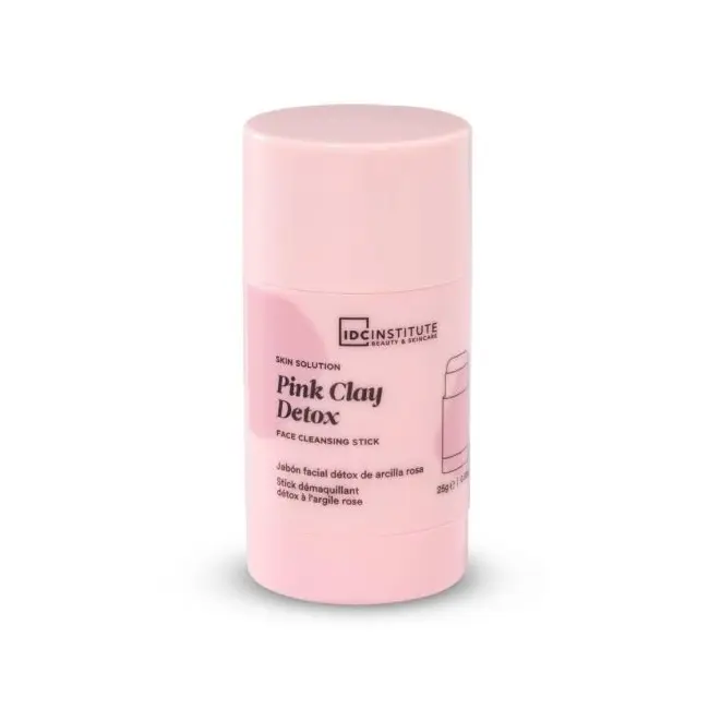 Baton facial demachiant cu efect detox cu argila roz IDC Institute 42027, 25 g